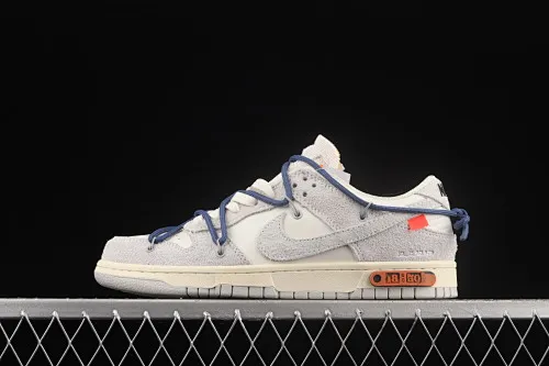 All categories Nk SB Dunk series Nk SB Dunk Low low-top sneakers cost-effective version OF x Nk Dunk Low OW SB smashing backboard fashion casual sneakers DJ0950-112